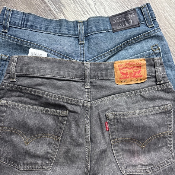 Levi’s 514 Slim Straight Gray Jeans Pants - Picture 8 of 8